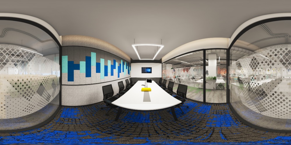Meeting room 360 degree 3D view