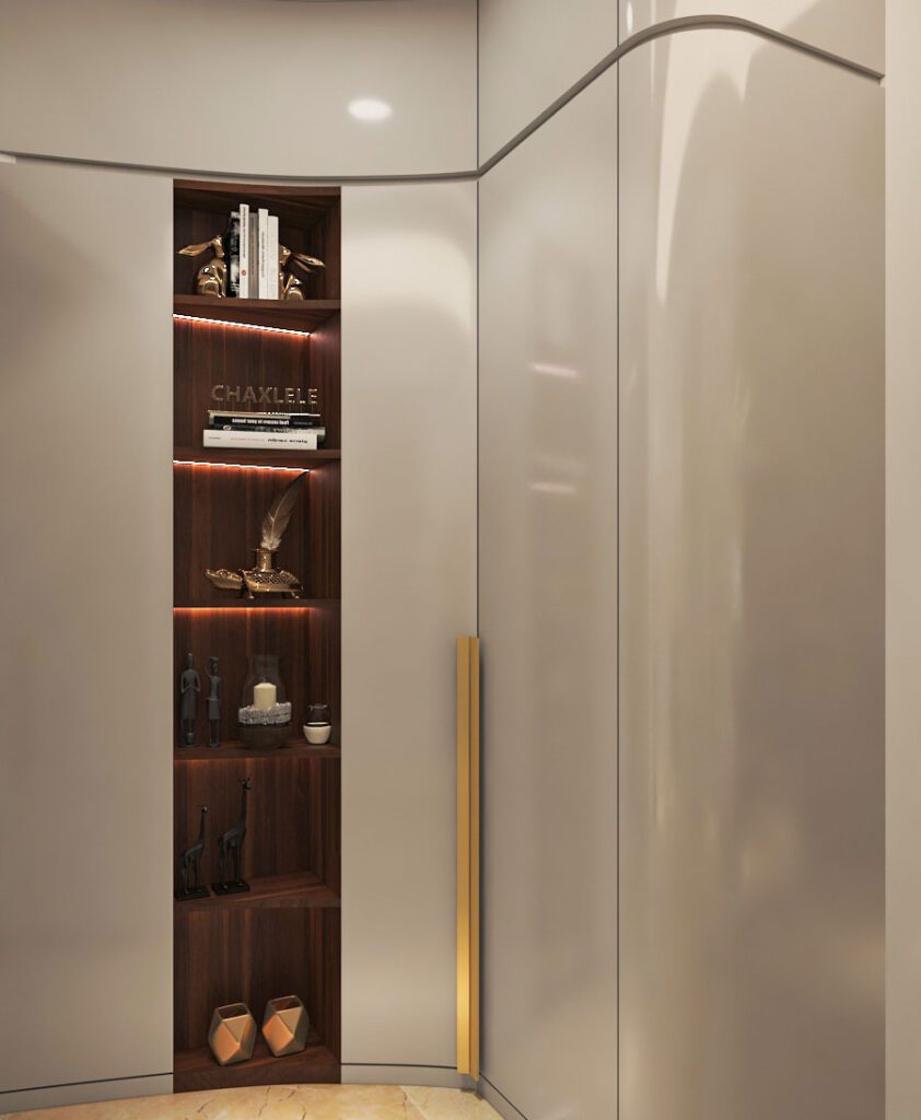 Residential Lobby Home 3D View.