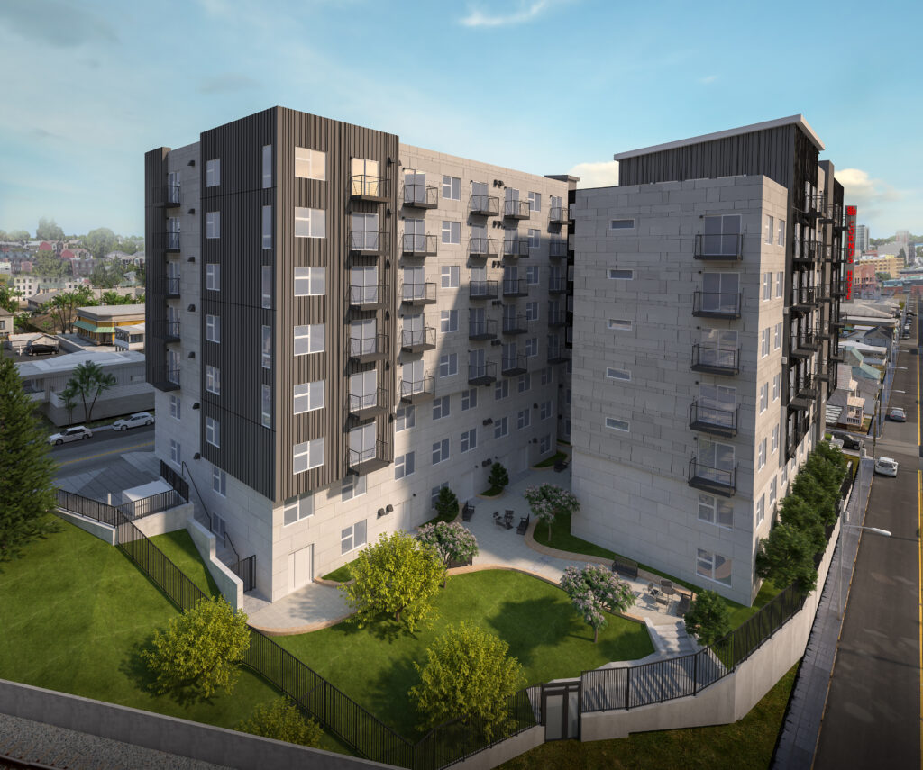 Florida Exterior bird eye 3D View