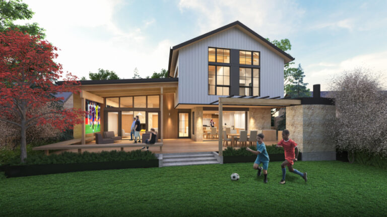 USA, florida, Home 3d Back View