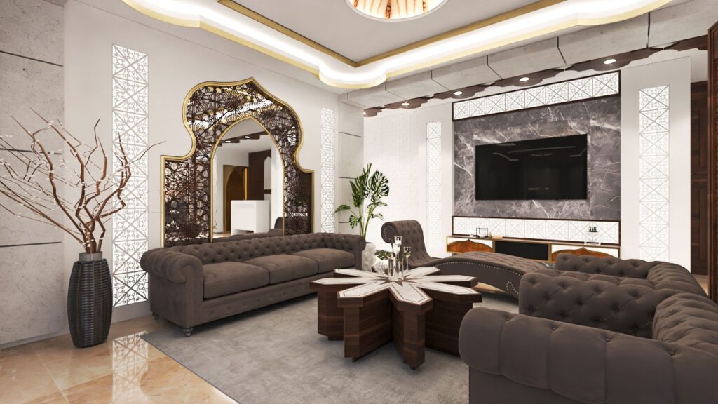 Residential Home 3D View.