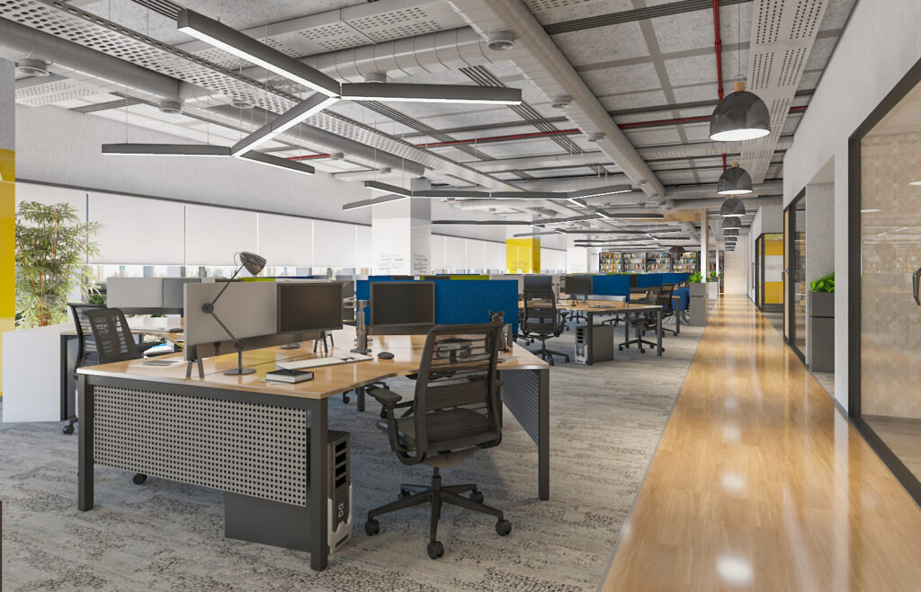 Open office 3D view, Animation