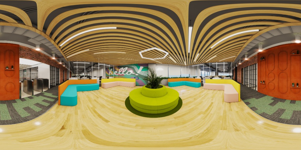 Launge 360 degree 3D view